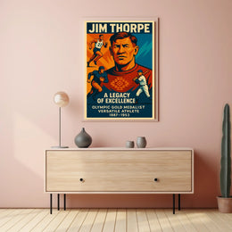 Jim Thorpe A Legacy of Excellence Poster