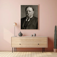 Dignified Portrait of Man in Suit - Historical Poster