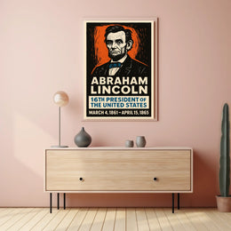 Abraham Lincoln 16Th President Poster