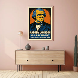 Andrew Johnson 17th President Poster