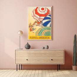 Playas De Andalucía Poster