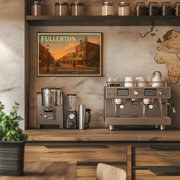 Fullerton History Community Travel Poster