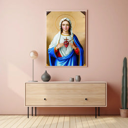 Sacred Heart of Mary Poster