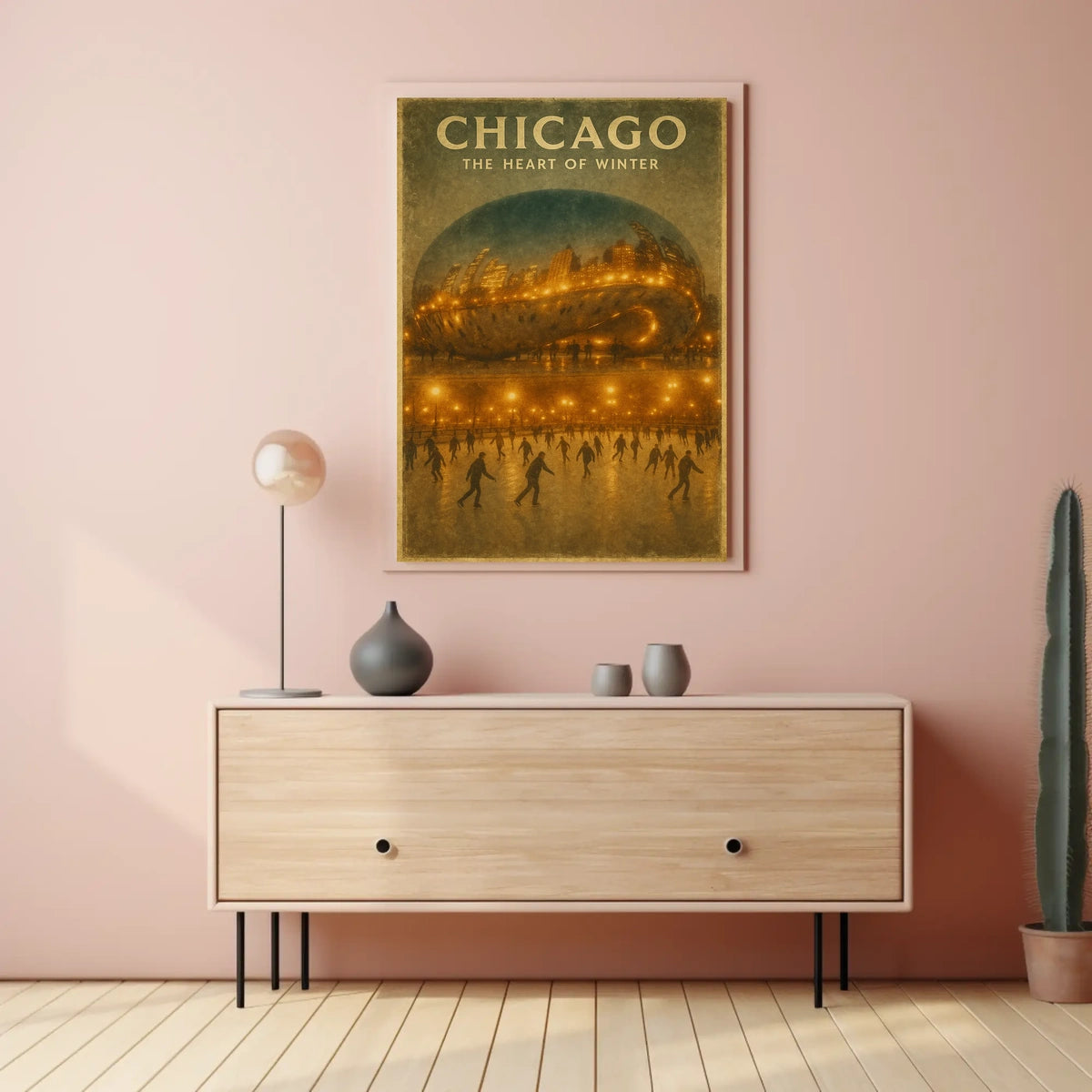 Chicago The Heart Of Winter Poster