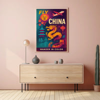 Fly China Wander in Color Poster