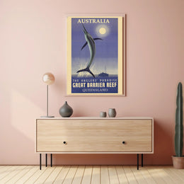 Great Barrier Reef Anglers' Paradise Travel Poster
