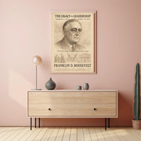 Franklin D. Roosevelt The Legacy Of Poster