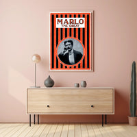 Marlo The Great Vintage Performer Historical Poster