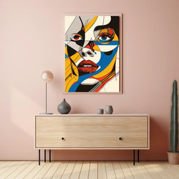Vintage Urban Landscape Art Poster