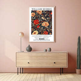 19th Century William Morris Art Exhibition Cultural Poster