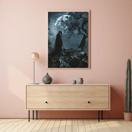 Moonlit Reaper Poster PosterGoat