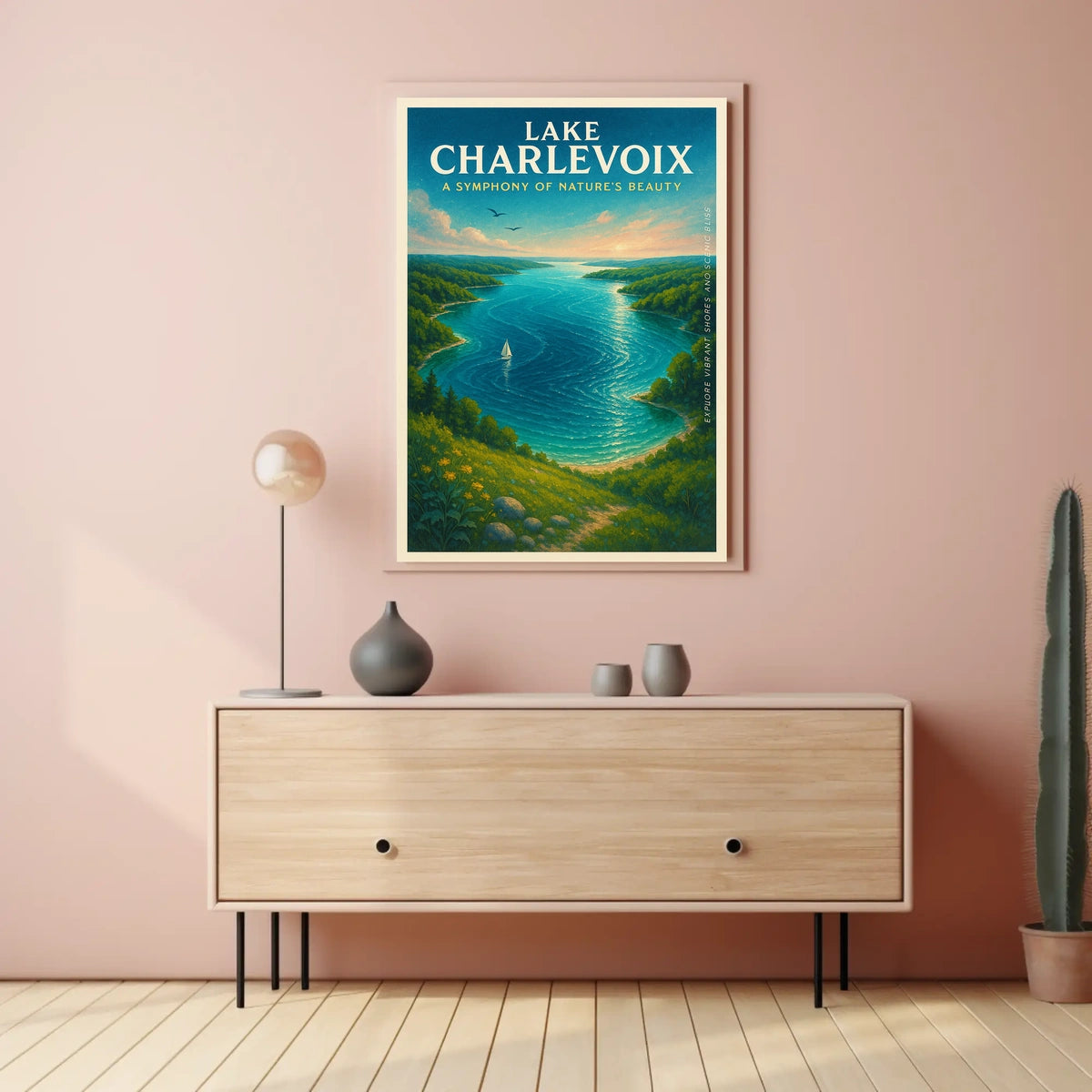 Lake Charlevoix A Symphony Of NatureS Poster