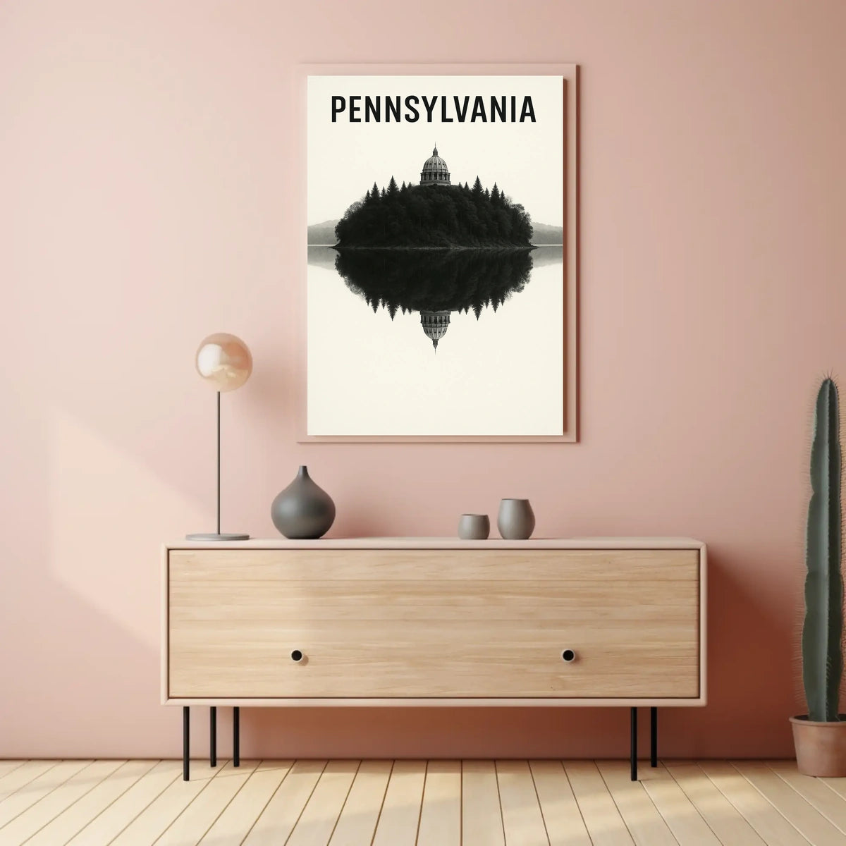 Pennsylvania Reflection Poster