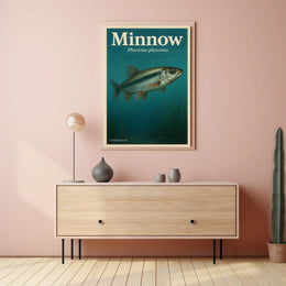 Minnow Phoxinus Phoxinus Poster