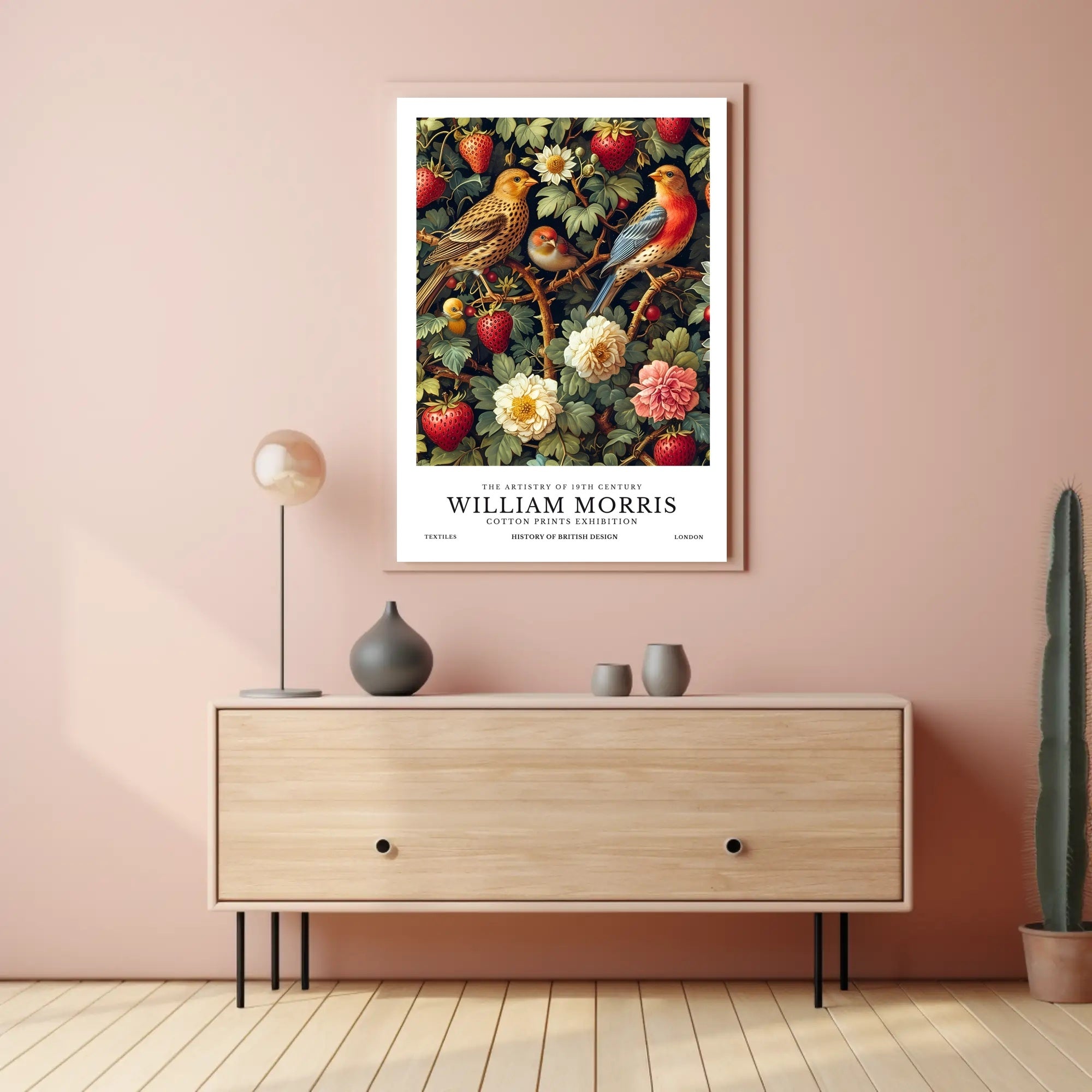 William Morris Arts and Crafts Heritage Poster