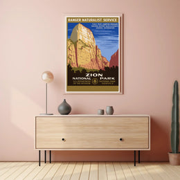 Zion National Park Explore Nature Poster PosterGoat