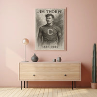 Jim Thorpe A Legendary Athlete Poster