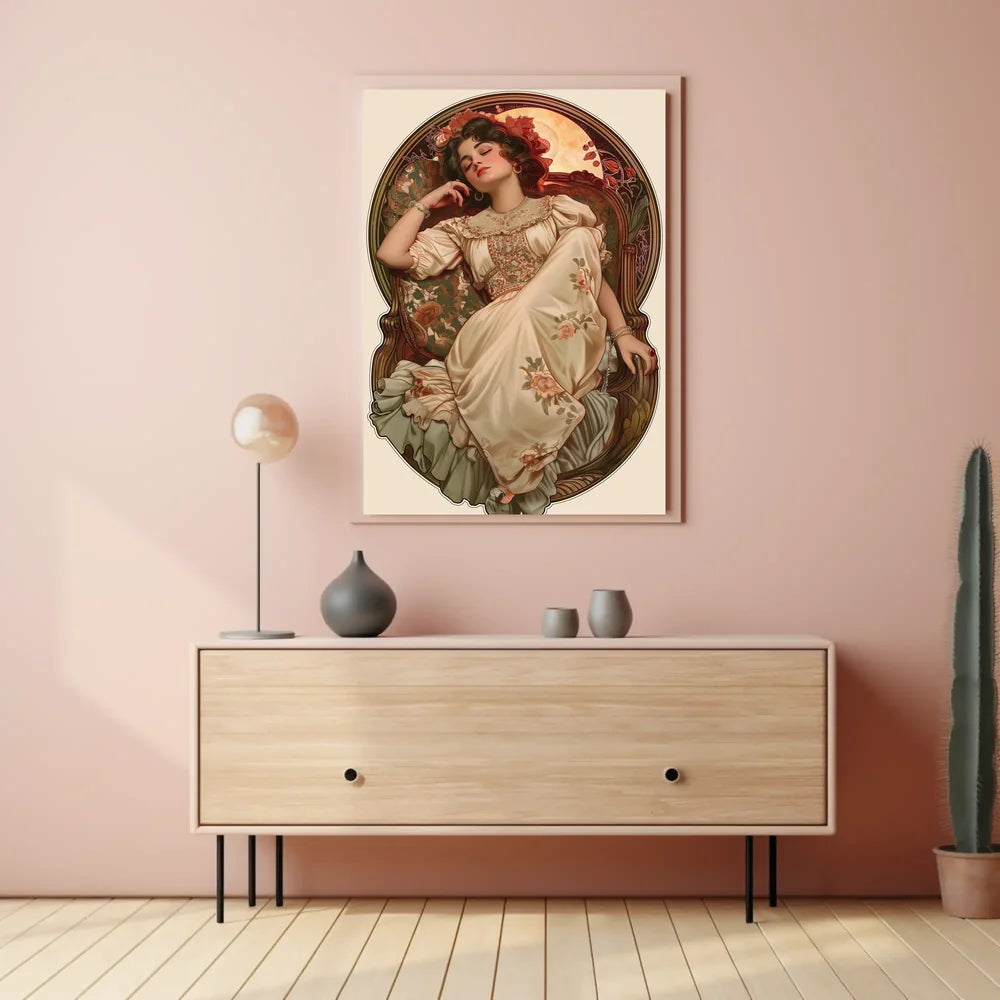 Abstract Urban Landscape Art Poster