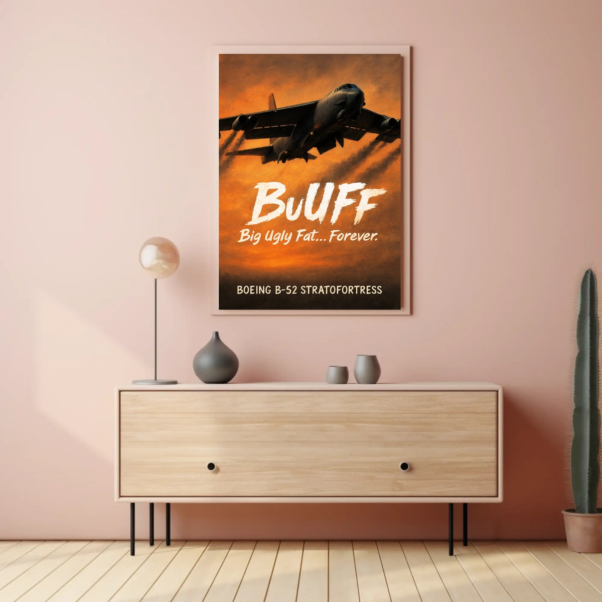 BUFF - Boeing B-52 Stratofortress Poster