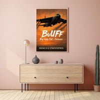 BUFF - Boeing B-52 Stratofortress Poster