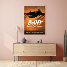 BUFF - Boeing B-52 Stratofortress Poster
