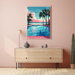 Tropical Oasis Poster