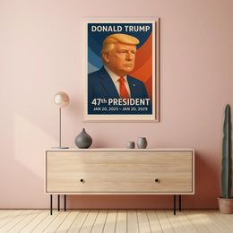 Donald Trump 47Th President Poster