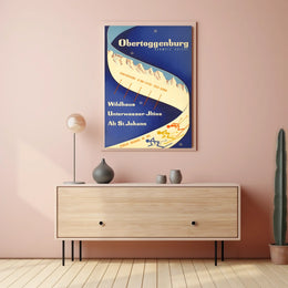 Obertoggenburg Ski Resorts Poster