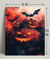 Haunted Halloween Night Poster
