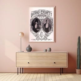 Durno-Emmett Combination Vintage Variety Show Historical Poster