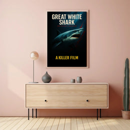 Great White Shark The Oceans Predator Poster PosterGoat