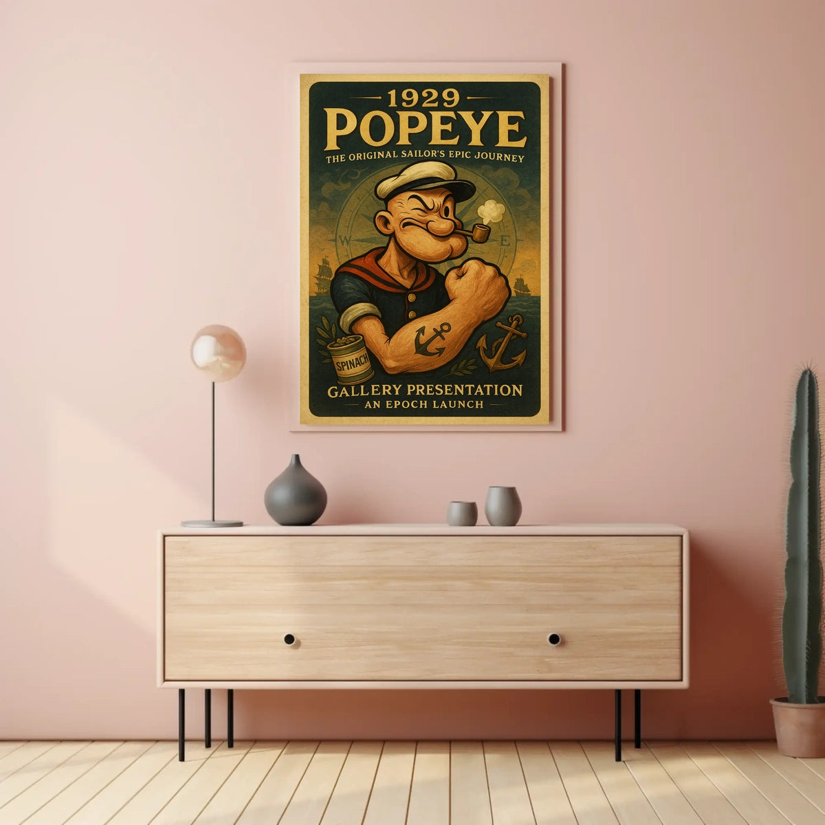 Popeye 1929 Art Poster POP-34