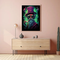 Whimsical Steampunk Wonderland: Abstract, Artistic, or Pop Culture Poster
