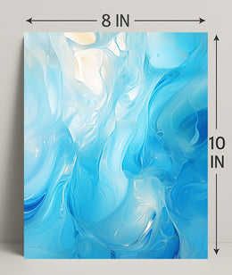 Oceanic Whirl Poster