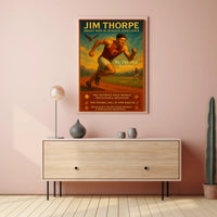 Jim Thorpe: A Legacy of Athletic Prowess Poster