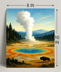 Yellowstone Serenity Poster PosterGoat