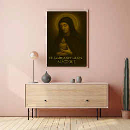 St. Margaret Mary Alacoque Poster