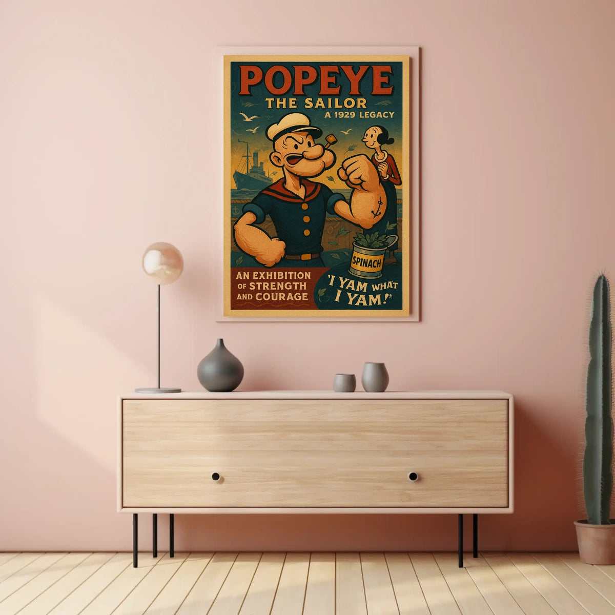 Popeye 1929 Art Poster POP-159