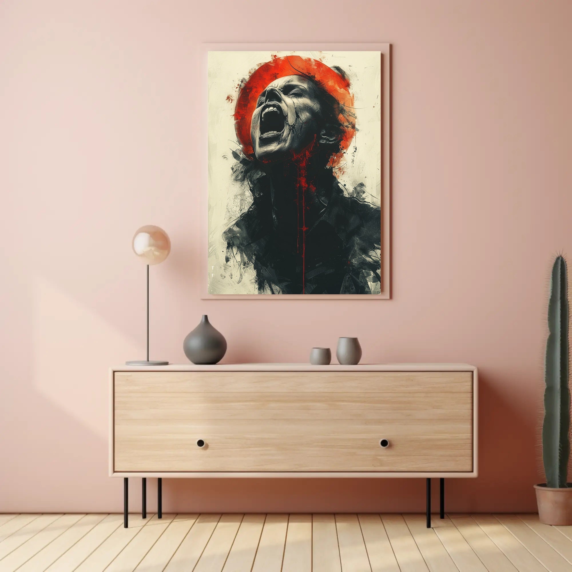 Expression of Anguish Poster PosterGoat