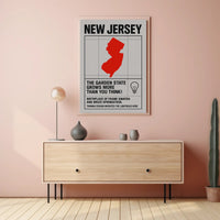 New Jersey Heritage Art Cultural or Heritage Poster
