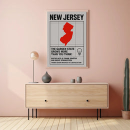 New Jersey Heritage Art Cultural or Heritage Poster