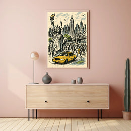 New York City Vibes Poster
