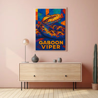 Gaboon Viper Poster