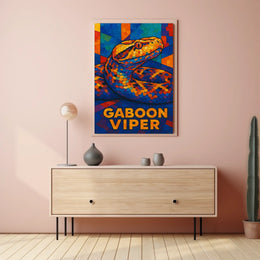Gaboon Viper Poster
