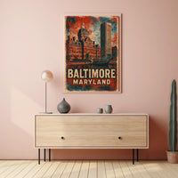 Baltimore, Maryland Poster