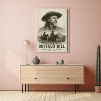 Buffalo Bill Wild West Tribute Cultural or Heritage Poster