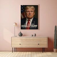 Donald Trump Visionary Statesman Poster