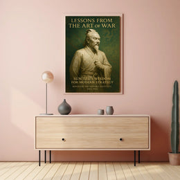 Sun Tzus Wisdom for Modern Strategy Poster
