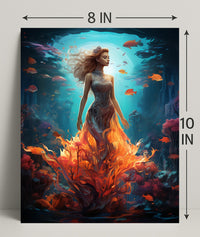 Oceanic Elegance Poster