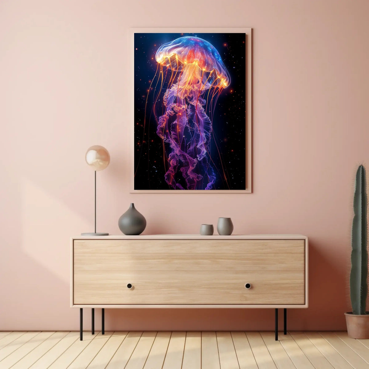 Cosmic Jellyfish Poster
